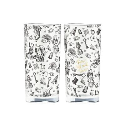 Victoria & Albert Alice im Wunderland Longdrinkglas Set