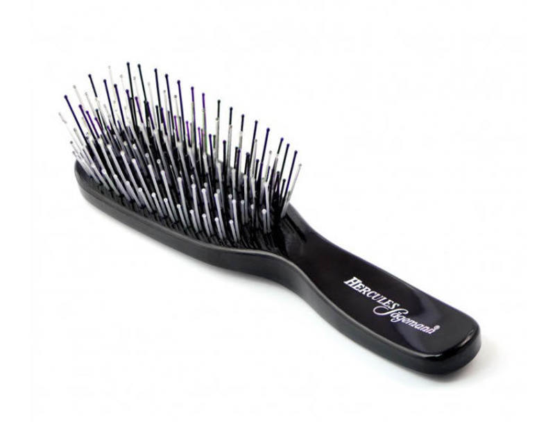 Hercules Mens Hair Brush Gentle on Scalp Travel Size Detangler 16 cm eBay