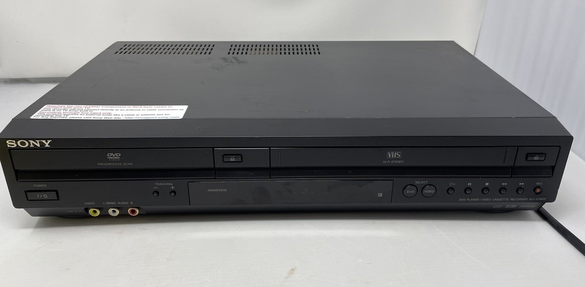 Sony SLV-D380P DVD VCR Combo Player Hi-Fi VHS Recorder No Remote
