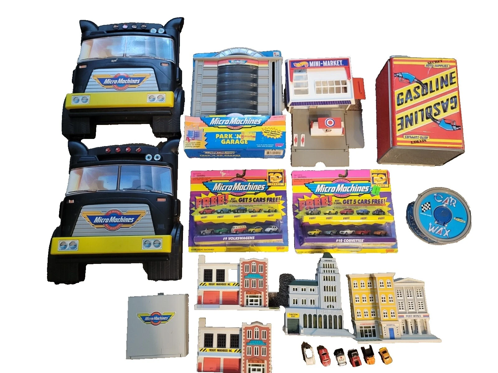 Micro Machines Volkswagen autobuses Diecast y de juguete