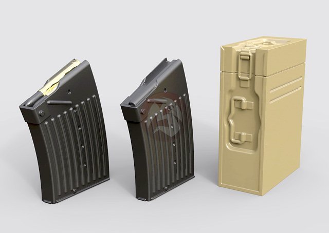 Eureka XXL 1/35 2cm Flak 30/38/Flakvierling Magazines & Ammo Boxes
