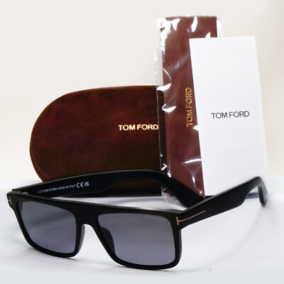 Tom Ford Sunglasses Black Polarised Matte Philippe-02 FT0999-N TF