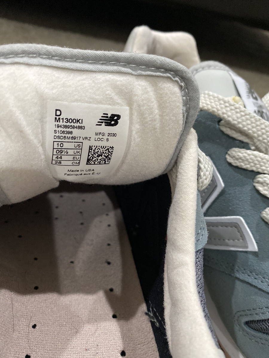 KITH x New Balance 1300 'Mauve Sole' M1300KI - US10 (Gently KITH x New Balance 1300 'Mauve Sole' M1300KI - US10 (Gently