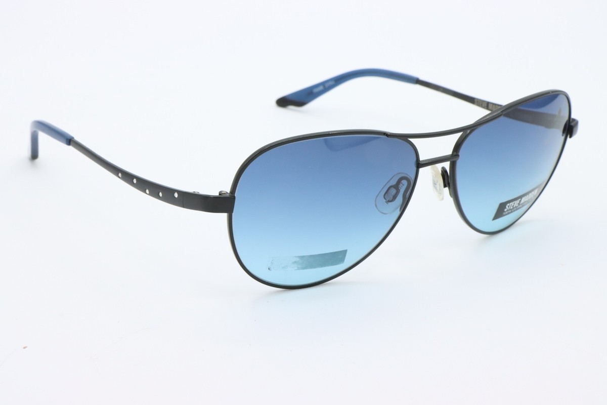 STEVE MADDEN JETSETTER BLACK GRADIENT AUTHENTIC SUNGLASSES 57-14