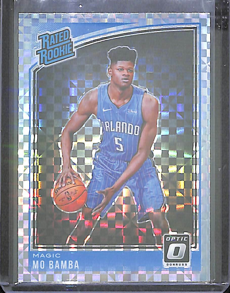 2018-19 Donruss Optic Rookie Checkerboard Prizm #160 Mo Bamba