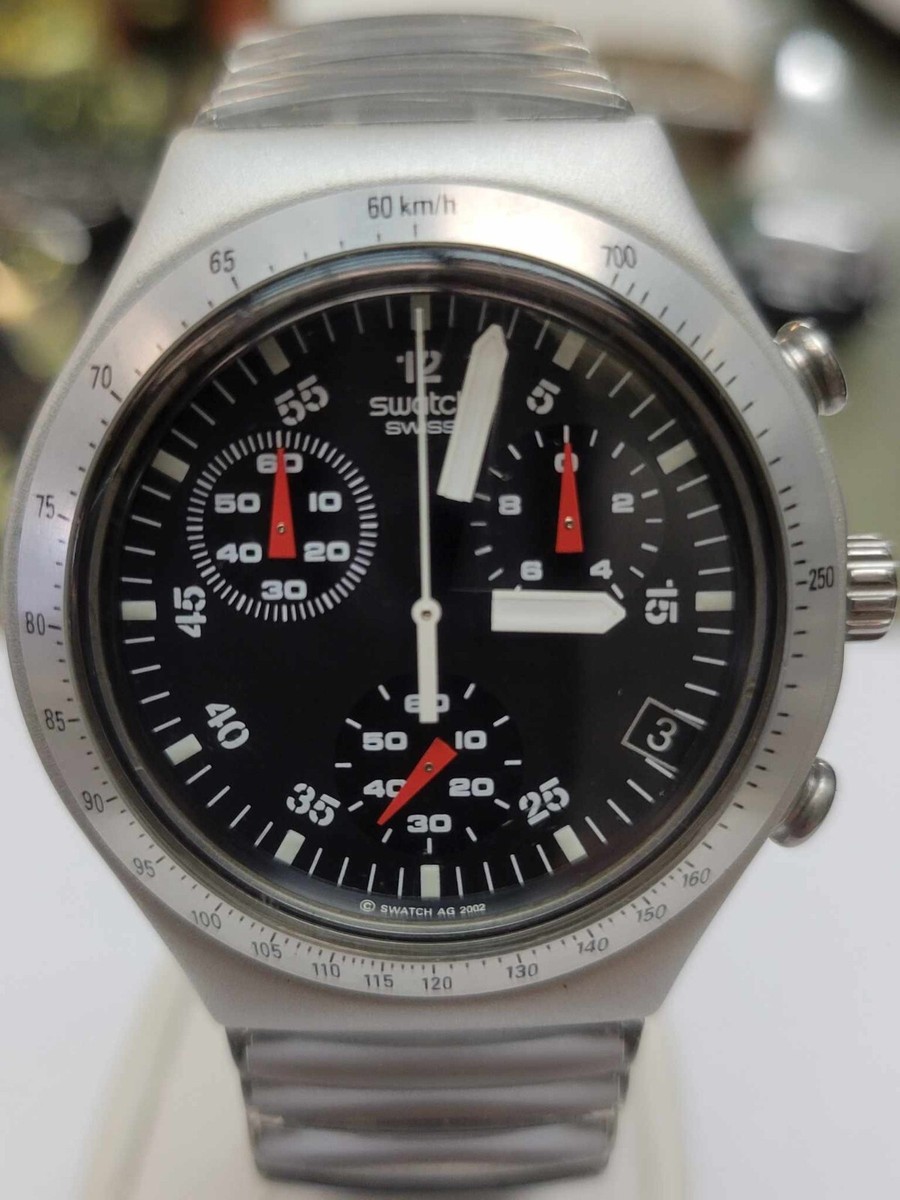 Swatch IRONY Aluminium chronograph Rare | eBay