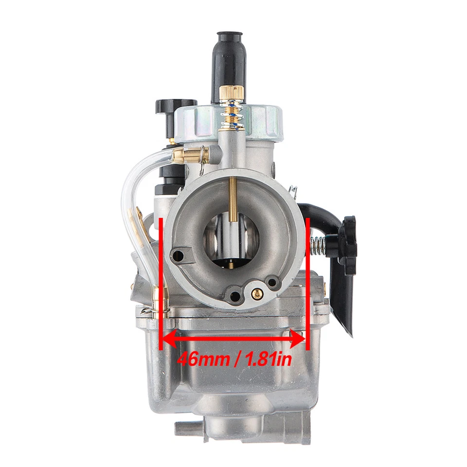 PE 19mm Carburetor For CRF125F KLX110 DR100 DS80 Dirt Pit Bike Scooter ATV Foto 3 de 4