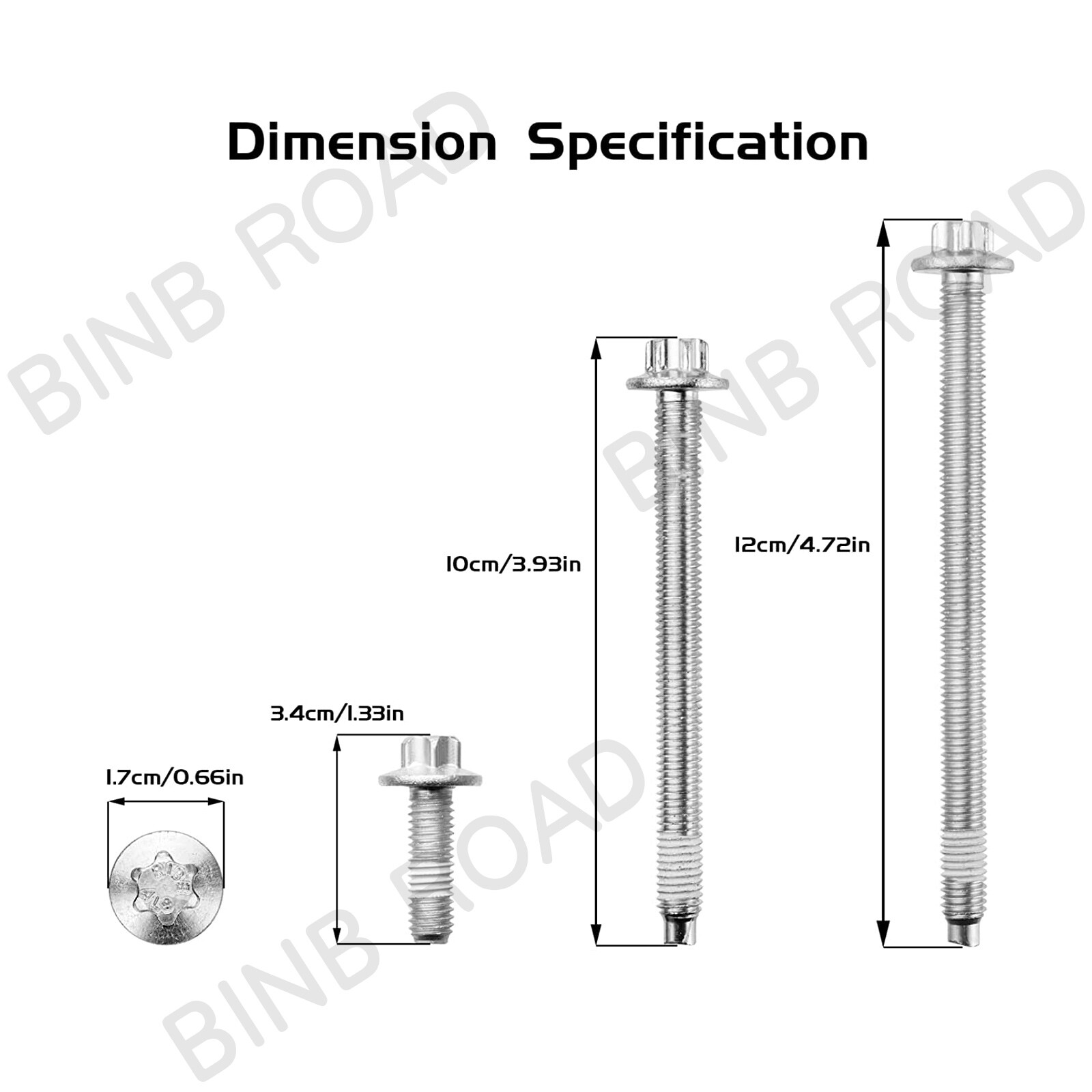 Engine Oil Pan Bolt Set Kit Aluminum Replacement 11132210959 For BMW