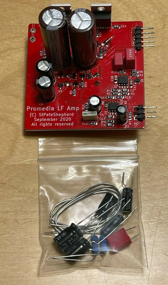 LF Board Upgrade KIT für Klipsch ProMedia 2.1 Verstärker Gen1 Option: Lüfter, Refoam