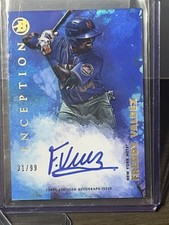 💎2021 Bowman Inception - Inception Auto Freddy Valdez #PA-FV Blue Foil /99💎