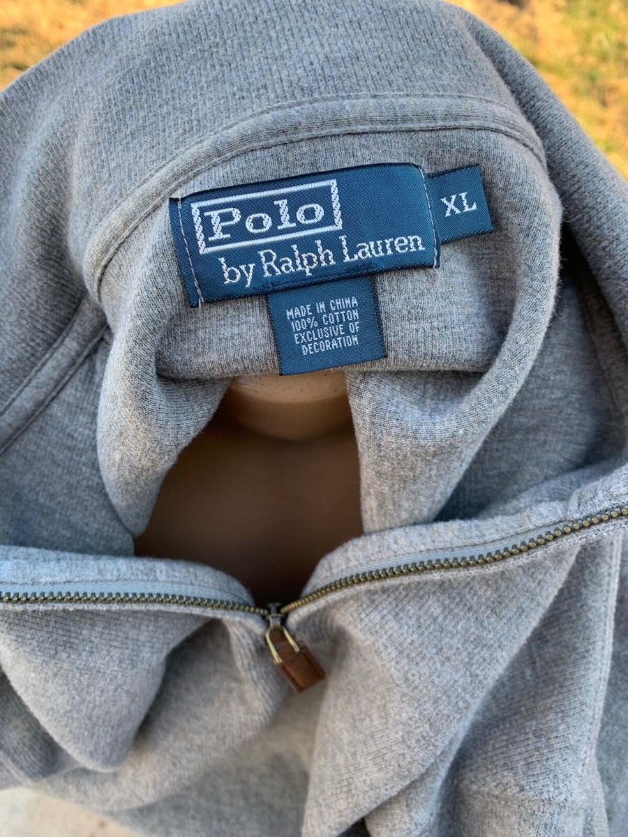 Polo by Ralph Lauren Men's 1/4 Zip Cotton Business Casual