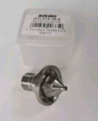  Devilbiss GTI 1.8 Spritzpistole Düse GTI Fluid Tip GTI-214-18-K
