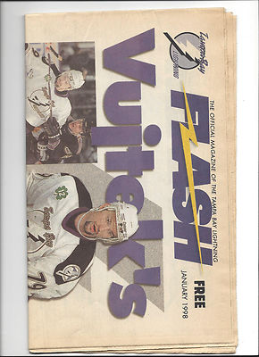 NHL: TAMPA BAY LIGHTNING Monatsmagazin / Programm Januar 1998