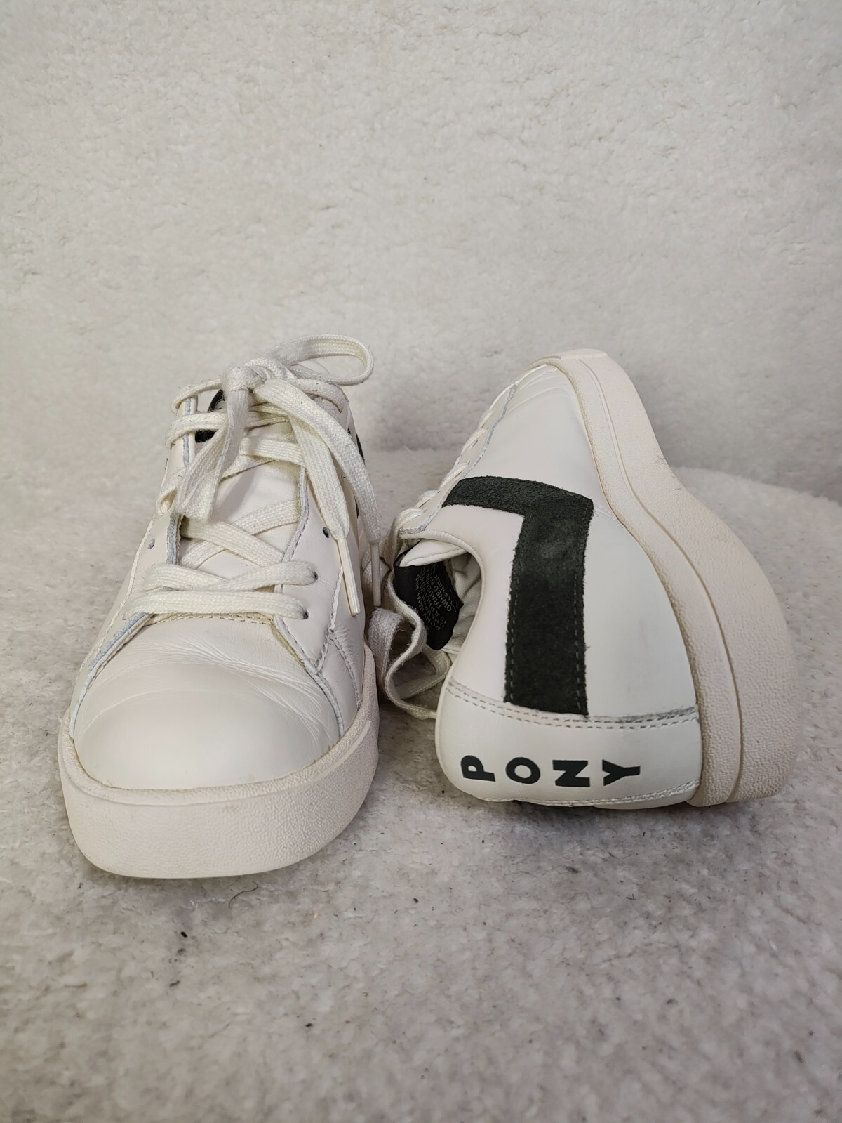 Pony Top Star Lo Sneakers Uomo 7 5 Pelle Crema Stringate Scarpe Comfort Attive