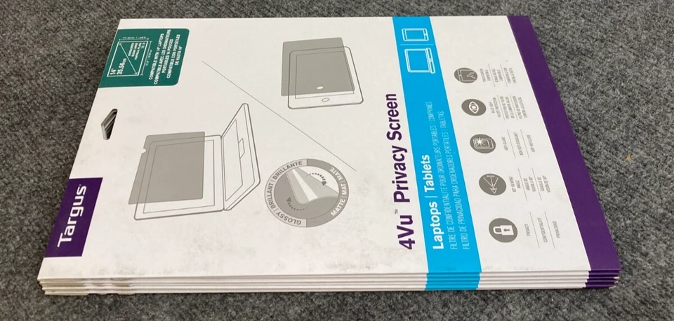 Lot of 7 Targus 4vu Privacy Screens - NIB, Sealed - - Image 2 of 3