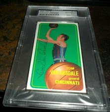 1970 1971 TOPPS Tom Van Arsdale CINCINNATI Signed Basketball Card #145 PSA/DNA