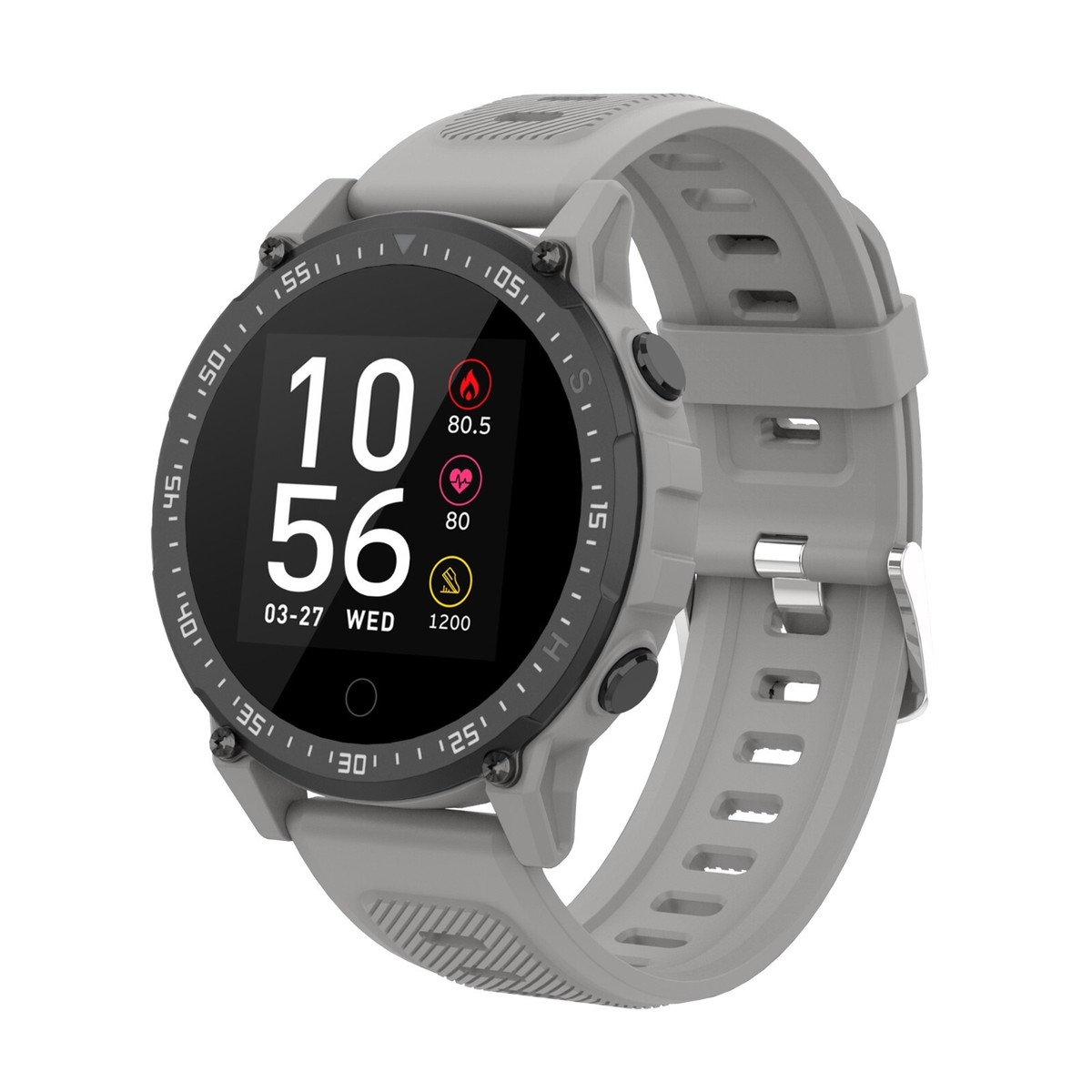 Montre Chronomètre Sport Garçon - Affichage LCD, Alarme, Date - Gris - 9