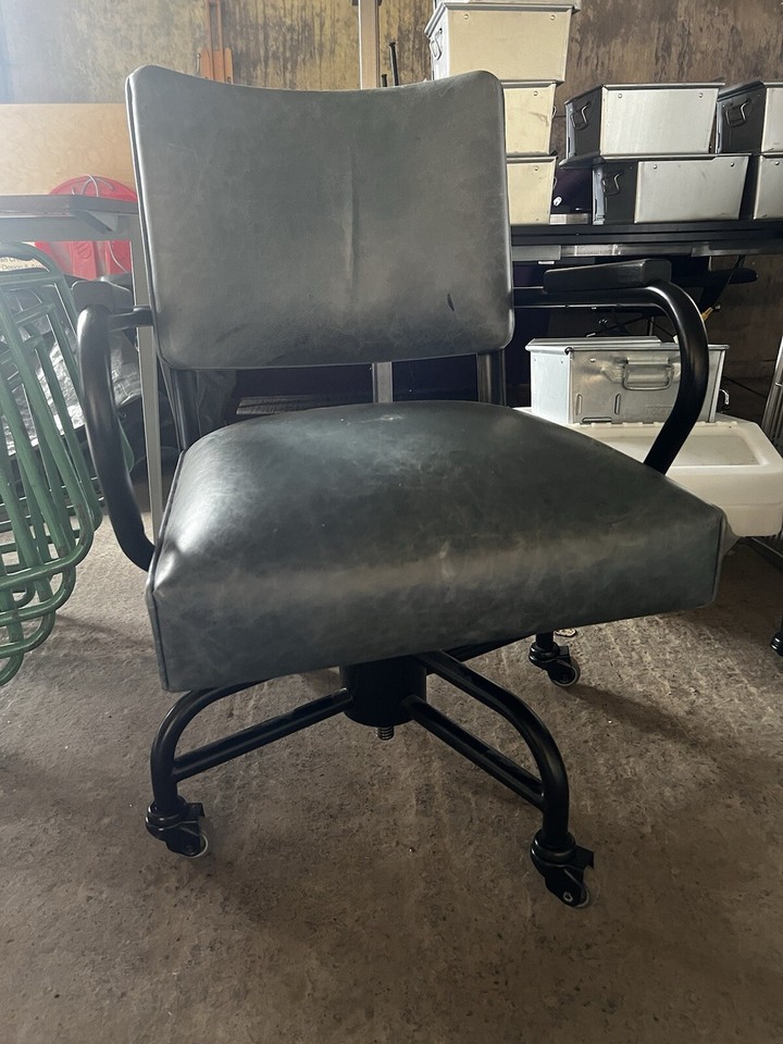 Office Swivel Antique Chair X3 eBay