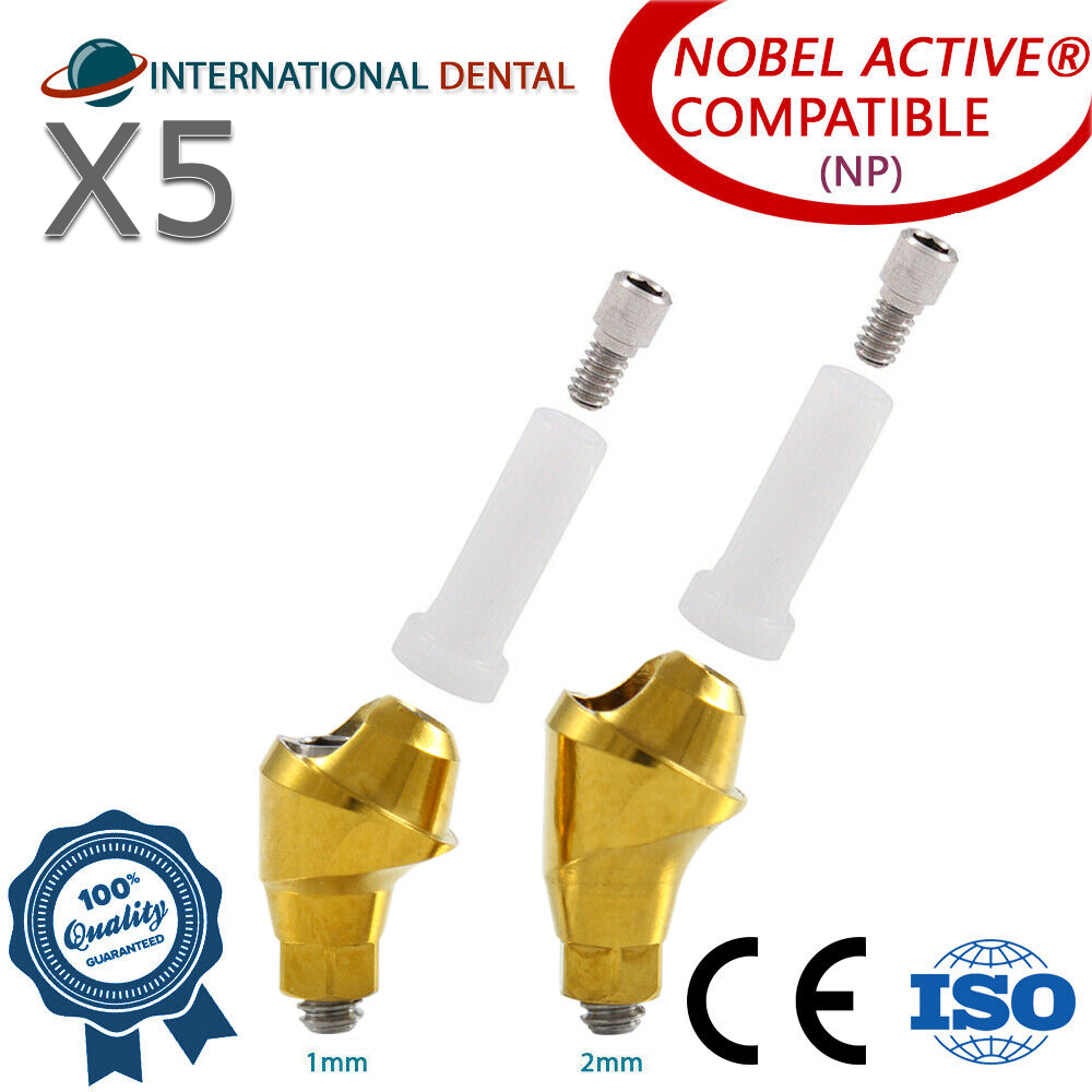 Next Multi-Unit Angulated 30° 1mm Titanium Sleeve Attachment – Internal Hex 2.42mm Platform