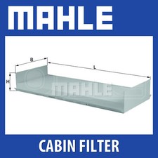 Mahle Pollen Air Filter Cabin Filter LA154 for MAN TGA Trucks - OE Fit & Quality