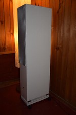 ELAC Air-X 409 # 2 x aktive Standlautsprecher Weiß Klavierlack