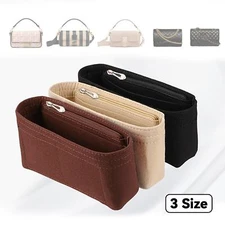 Trendy Felt Bag Organizer for Women Perfect for Makeup & Accessories in Handbags