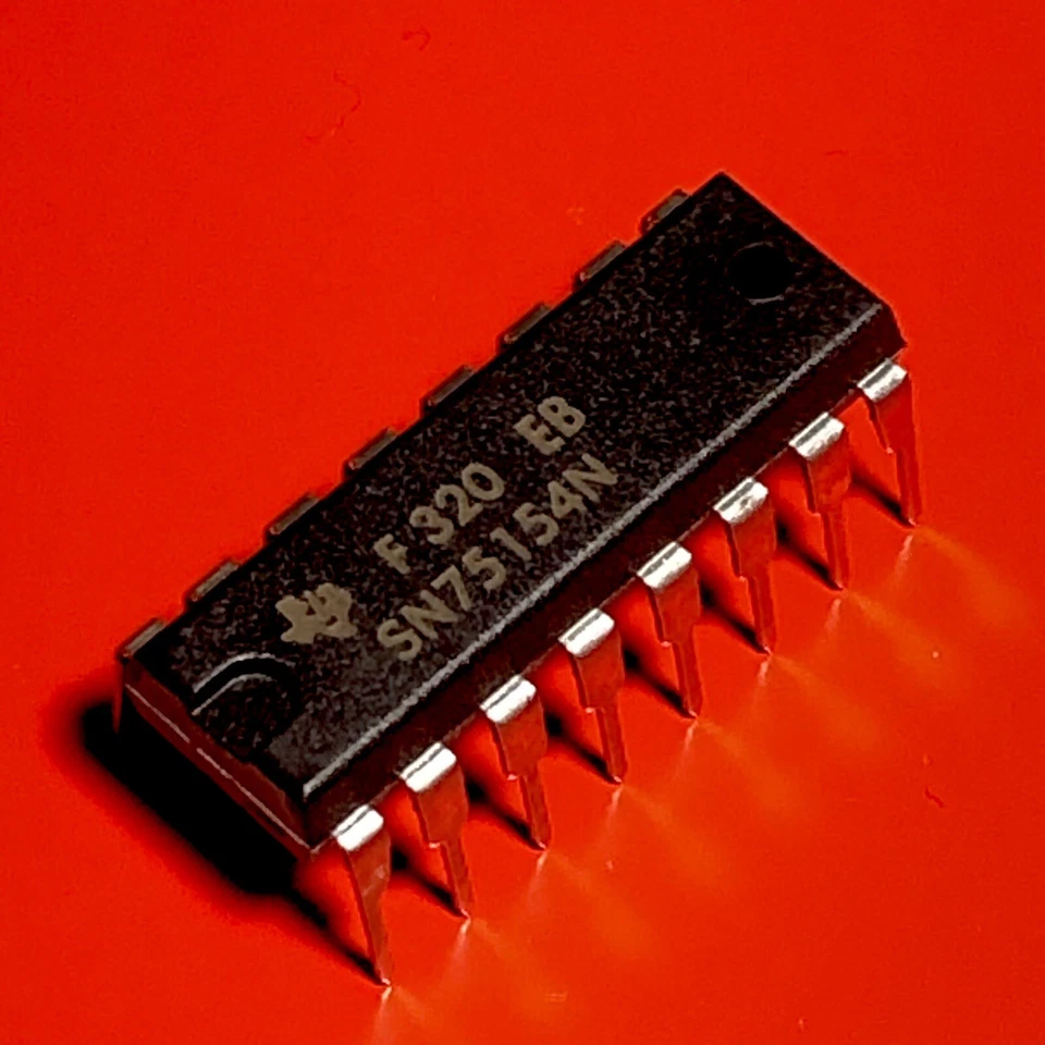 [1x] SN75154N Texas Quadruple Line Receiver IC PDIP-16