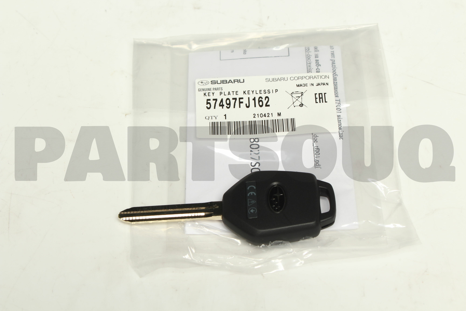 57497FJ162 Genuine Subaru KEY PLATE KEYLESSIP 57497-FJ162 | eBay