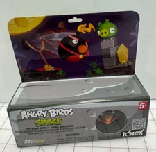 Angry Birds Space Fire Bomb Bird vs Small Minion Pig K'Nex Brand New