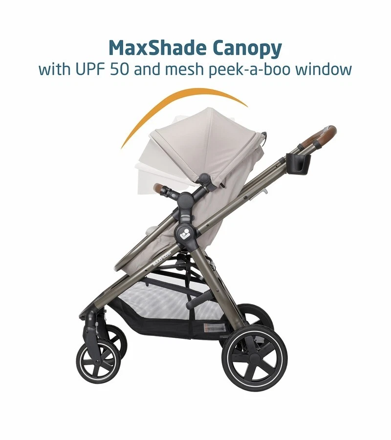 Maxi-Cosi Zelia Luxe Travel System - New Hope Tan - Brand New - Image 4 of 4