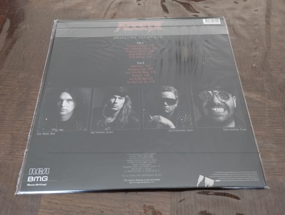 LP ACCEPT " OBJECTION OVERRULED " NEUF SCELLE 2020 - Photo 3/4