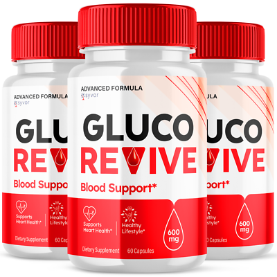 #ad #ad Gluco Revive Blood Support GlucoRevive Advanced Glycogen Support 180 Capsules $39.95