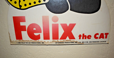 Vintage 1982 Felix the Cat 'Life is Just a Bag of Tricks