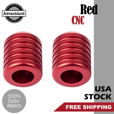 Advanblack ProTek Machined Red CNC Alumium Inlay Crash Bar Slider