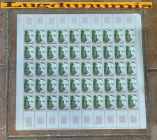 Planche Timbre N° 1770 50 Timbres 1973 1 F. Tour-Eiffel-Panthéon 75e Anni T.S.F