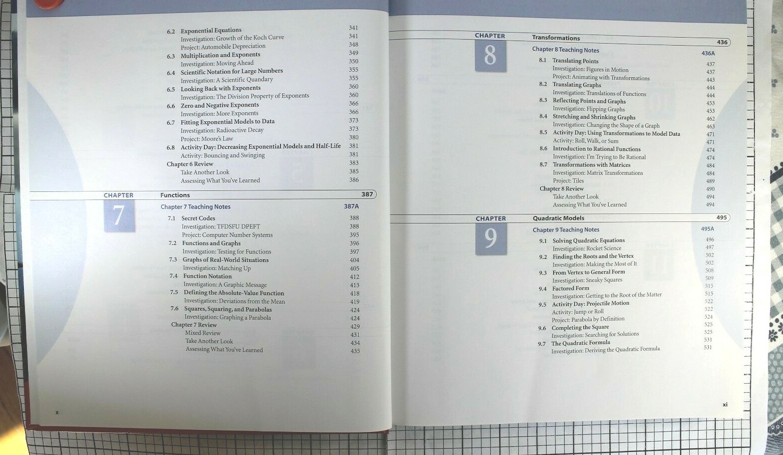 DISCOVERING ALGEBRA: AN INVESTIGATIVE APPROACH 2nd ed, TEACHER'S Ed By