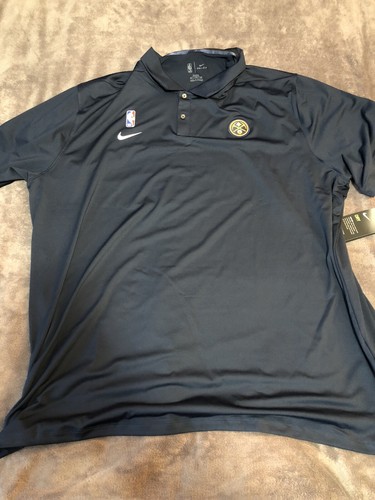 NWT Nike NBA Denver Nuggets Polo Shirt 