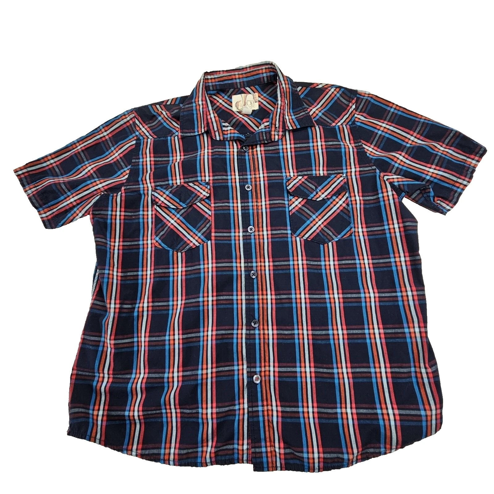 Ocean Pacific Classic Regular Size Casual Button-Down Shirts for Men