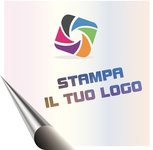 Crea il tuo Logo adesivo - Set di adesivi personalizzati con il tuo logo in varie misure
