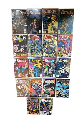Batman Lot of 18 Comics Ranging # 478 - 504 INCLUDING KEY #497 DC  High Grade
