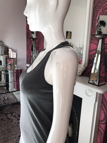 Splendid Racerback Jersey Grey Maxi Dress - Size S EU 34/36 UK 8/10 - Picture 5 of 12