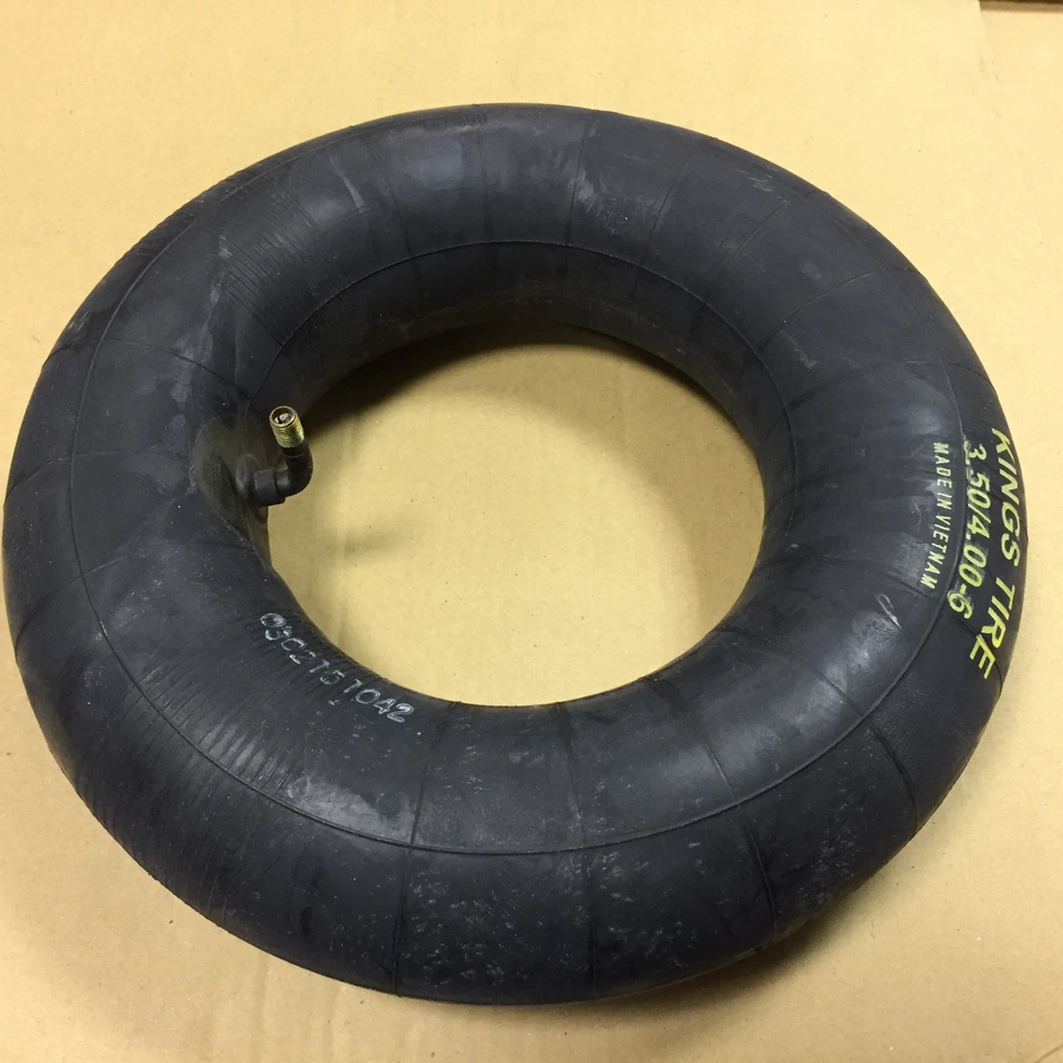 2x Schlauch 4.00-6 Winkelventil für Reifen Tret GoKart z.B. von Berg, Dino u.a.