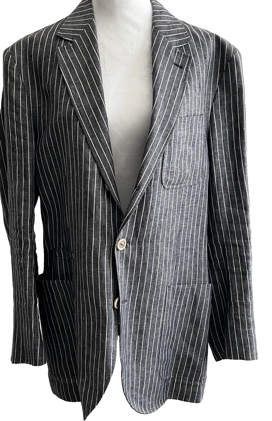 Trajes a rayas para hombres Brunello Cucinelli