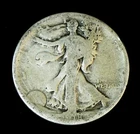 1918-S Walking Liberty Silver Half Dollar Coin FREE SHIPPING (B246)