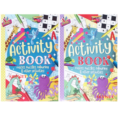 A4 Kinder Jungen Mädchen Activity Malbuch Bücher Reise Spaß 88 SEITEN