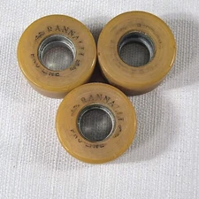 Vintage Rannalli Pro Line Wheels Roller Skate Lot Of 3