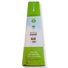 16 Trex Transcend Square Balusters Please Read 36 Inch Rail Height Fire Pit New