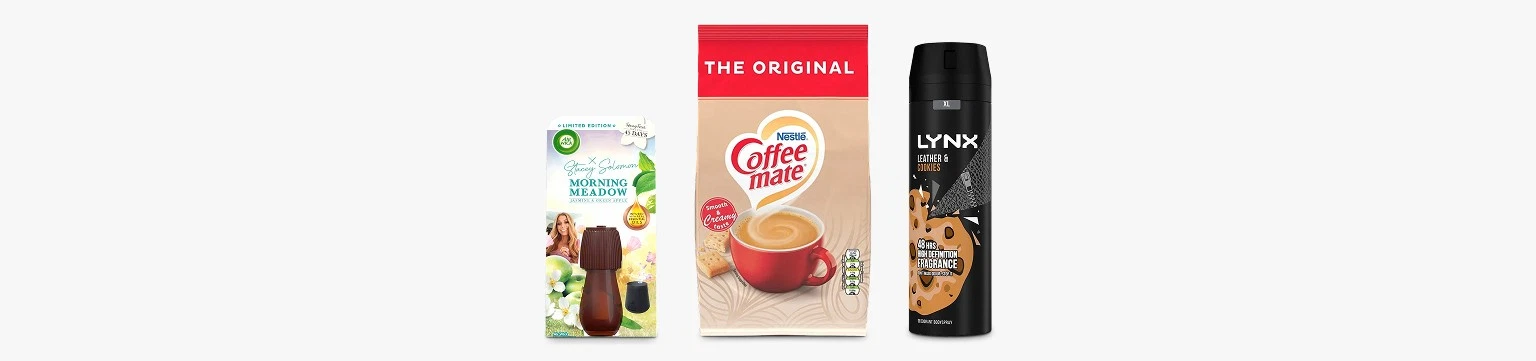 Up to 40% off grocery essentials