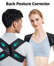 Posture Corrector Back Support Brace Neck Pain Relief Shoulder Straightener Wome
