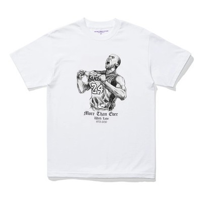 Sz S/XL/XXL - 2020 Kobe Bryant x More Than Ever With Love Tribute Tee White